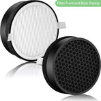 for LEVOIT LV-H132 Replacement Filters, Compatible with  LV-H132 3-in-1 Nylon Pre-Filter, High-Efficiency Activated Carbon True Filters, Part LV-H132-RF, 4 Pack