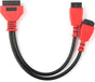 Cable Adaptor for Chrysler 12+8 Programming Cable Connector for Autel DS808 Maxisys Main Test Cable for Autel DS808 Maxisys MS905 MS906 MS906BT MS906S MS908 MS908S Pro