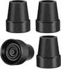 4Pcs Cane Tips 3/4 Inch Heavy Duty Rubber Cane Tips, Anti Slip Replacement Rubber Tips for Canes, Walking Sticks