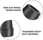 4Pcs Cane Tips 3/4 Inch Heavy Duty Rubber Cane Tips, Anti Slip Replacement Rubber Tips for Canes, Walking Sticks