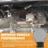 2PCS AE8Z-7C604-A Automatic Transmission Clutch Actuator A and B for 2012-2017 Ford Focus SE SEL, 11 12 13 14 15 16 17 Ford Fiesta Trans Clutch Actuator Replaces Ford AE8Z7C604A, AE8Z7C604 - Top-Down View