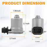 2PCS AE8Z-7C604-A Automatic Transmission Clutch Actuator A and B for 2012-2017 Ford Focus SE SEL, 11 12 13 14 15 16 17 Ford Fiesta Trans Clutch Actuator Replaces Ford AE8Z7C604A, AE8Z7C604