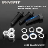 3 Inch Leveling Lift Kit for Silverado 1500/ Sierra 1500 (2WD/4WD 2007-2026) – Heavy Duty Forged Aluminum Strut Spacers, Suspension Leveling Kits Compatible with Shock Absorbers - Rear View