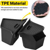 New 2025 2026 Model Y Juniper Rear Trunk Storage Bins with Lids 2PCS Refresh Model Y Rear Trunk Storage Box TPE Waterproof Trunk Organizer for Model Y Juniper Interior Accessories - Close-Up Angle