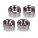 4 Pcs O2 Sensor Bung, 304 Stainless Steel M18x1.5 O2 Bung Weld in, Oxygen Sensor Bung Stepped Style