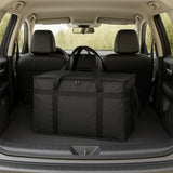 3-Pack Insulated Food Delivery Bag, XXXL Pizza Cooler Bags, Rideshare Delivery Bag, Thermal Cold/Hot Styrofoam Carrier for Catering/Shopping/Travel/Car, Warmer/Frozen