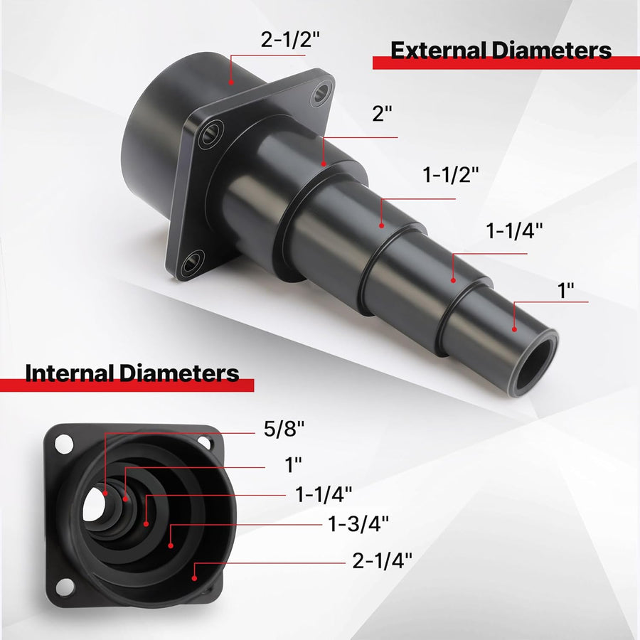 Shop Vac 90687 Universal Tool Adapter, 2PCS