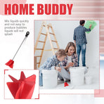 3 Pcs 11 Inch Paint Stirrer for Drill, Paint Mixer Attachment, Helix Epoxy Mixer for Concrete Resin Silicone Stirrer Paddle Works with Most Drills
