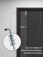 Spring Loaded Gate Latch Pin Barrel Bolt 6in x 1/2in Stem Durable Zinc Plated Solid Steel Heavy Duty for Tailgate - 2pcs