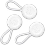 Collar Extenders for Mens Shirts Soft Elastic Expand Tight Neck Relief Dress Shirt Button Extensions