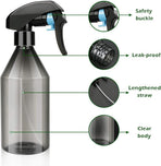 Plant Mister Water Spray Bottle - Fine Mist Spray Bottle for Flowers, Plants, Gardening, Cleaning Solutions - 10oz, Plastic
