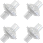 Universal CPAP Inline Filter, CPAP Air Filter for ResMed AirSense 11/AirSense 10/Philips Respironics DreamStation 2, Hose Filter for CPAP Supplies, BIPAP Supplies (4)