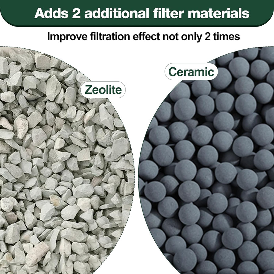 8 Count Medium Filter Cartridges Compatible with Tetra Whisper Bio-Bag Filters Medium Replacement Filter Cartridges for Whisper ReptoFilter and 10i IQ10 PF10 Power Filters -Ready to Use