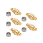 Side Post Battery Terminal Bolt Compatible with GM and Other Accessories to Battery,Standard Battery Post Stud Extender Screws 3/8 16 Stud Bolts,Pack of 5