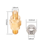 Side Post Battery Terminal Bolt Compatible with GM and Other Accessories to Battery,Standard Battery Post Stud Extender Screws 3/8 16 Stud Bolts,Pack of 5