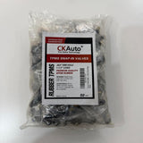 TPMS 20008 Rubber Snap-in Tire Valve Stem (50 pcs/Bag) - Front View