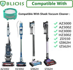 [6 Pack] Replacement for Shark Odor Neutralizer Cartridge AZ3002 LA702 ZU102 Accessories Replacement for Shark Vacuum Cleaner Odor Neutralizer And air Purifier HP302. -1541fc3000,Teal