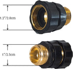 Garden Hose Quick Connect, 3/4 Inch Male and Female Garden Hose Fitting Quick Connector (8 Sets)