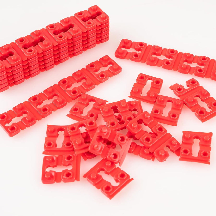 Outlet Spacers for Electrical Box, 48 PCS Spacers for Box Extender Kit, Plastic Wall Plate Spacer, Tile Backsplash Shims for Loose Outlet/Switch Repair (Stackable)