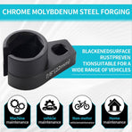 Offset O2 Sensor Socket, 7/8-Inch (22mm) with 3/8-Inch Drive, Universal Fit for Vehicle Oxygen Sensor Removal