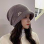 Ribbed Knit Beanie Hat - Winter Warm Skull Cap for Men Women - High Quality Acrylic Close Fit Casual Cuffed Hat - Brown
