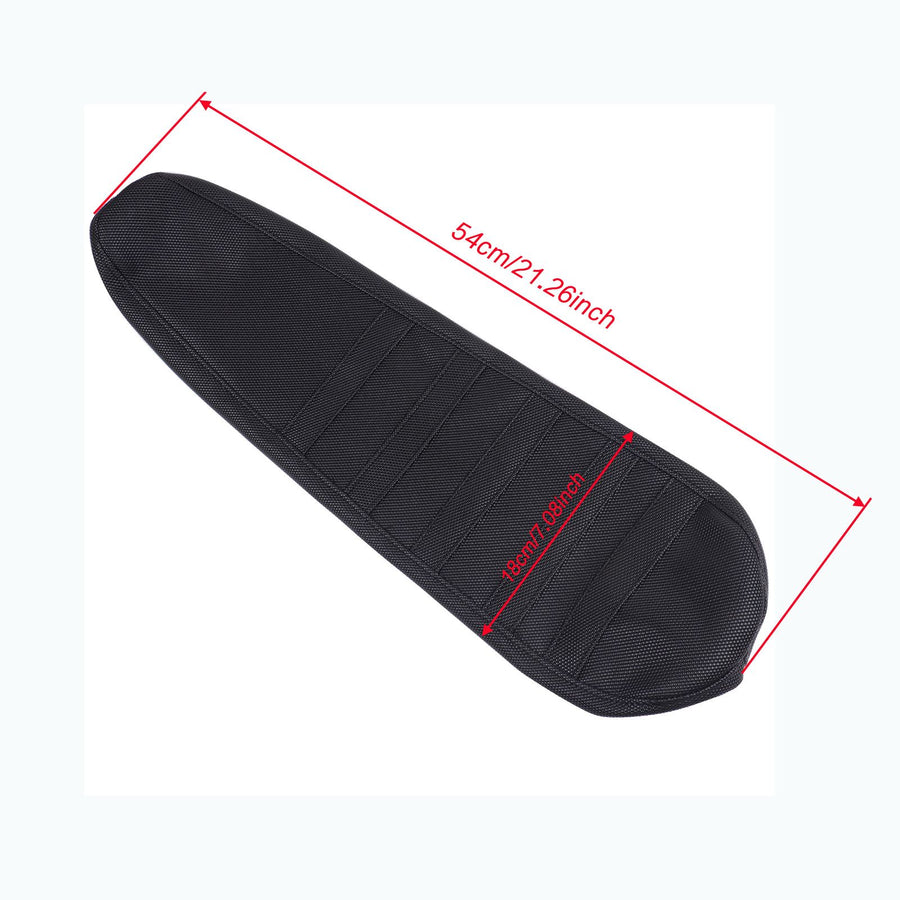 Sun Protection Motorcycle Seat Cover for Ridstar Q20 - Heat Insulation Waterproof Breathable Cushion Protector - UV Resistant Gel Seat Pad - Pink