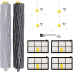 Replacement Accessory Kit Compatible with iRobot Roomba 800 Series - 1 Pair Main Brushes + 4 Side Brushes + 4 Filters + 1 Cleaning Tool - 10-Piece Set