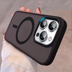 Matte Sandblasted Anti-Drop Phone Case - Soft Silicone Skin Feel Cover for iPhone - Shockproof Protective Case with Camera Protection - Black for iPhone 16 E