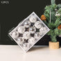 Christmas Balls Ornaments 12-Pack - 6cm Shatterproof Christmas Tree Decorations for Holiday Party Home Decor - Glossy White Gray
