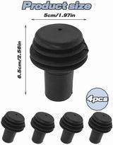 4Pcs Rv Gutter Spout Cover,RV Cover from Gutter Spout Damage,RV Cover Rescue RV Gutter Spout Cover System,RV Rain Gutter Extension Cover,Rain Gutter Spout Cover System for RV Camper Cover Protector