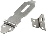 Biaungdo 2" Padlock Hasp Latch Lock Door Clasp Gate Lock Stainless Steel Silver 12 Pack