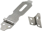 Biaungdo 2" Padlock Hasp Latch Lock Door Clasp Gate Lock Stainless Steel Silver 12 Pack