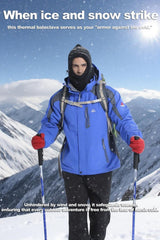 Breathable Adjustable Hat, Winter Balaclava, Ski Mask with Thick Warm Fleece Face Cover for Snowboarding, Skiing - 45-Degree Angle