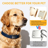 4Pcs Metal Side Release Buckle Clips for Straps Webbing Paracord Bracelet Dog Collar Backpack Belt - 45-Degree Angle