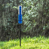 Rain Gauge Outdoor for Yard, Heavy Duty Rain Guage Gage Freeze Proof Best Rated, Large Plastic Water Gauge with Floating Duck and Ball, Playful & Accurate