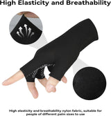 Summer Touchscreen Gloves for Women and Men, Anti-Slip Light Weight Half-Finger Gloves for Hiking, Warm Glove Cycling Driving, Cold Weather, Running, Outdoor Sports, Daily Work - Top-Down View
