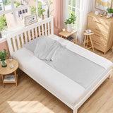 Sleeping Bag Liner Adult Sleep Sack Lightweight Portable Travel Sheets for Hotel Double Sleeping Bag Liners for Camping Backpacking Hotels - Side View