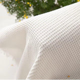 Outdoor Multifunctional Picnic mat, Picnic Blanket, Suitable for Camping, Picnic, Party, Hiking and Outdoor Activities（White | 35.5” × 70.8”） - Top-Down View