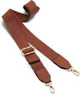 Wide Shoulder Purse Strap Replacement Adjustable Belt Canvas Bag Crossbody Handbag - Front View