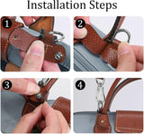 Bag Strap Suitable for Longchamp Mini Pouch, Purse Crossbody Replacement Adjustable Shoulder Strap Conversion Kit