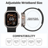 Sport Magnetic Band Compatible with Apple Watch Bands Men 44mm 45mm 46mm 42mm 49mm, Waterproof Silicone Strong Magnet Replacement Strap for iWatch Ultra 3 2 1 Series 11 10 9 8 7 6 5 4 3 2 1 SE