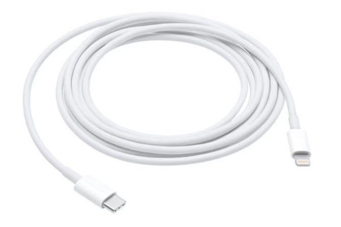 MFi Certified iPhone USB-C to Lightning Fast Charging Cable - 1M + 2M Combo Pack - Apple Compatible Charger Cord for iPhone 14/13/12/11 - White