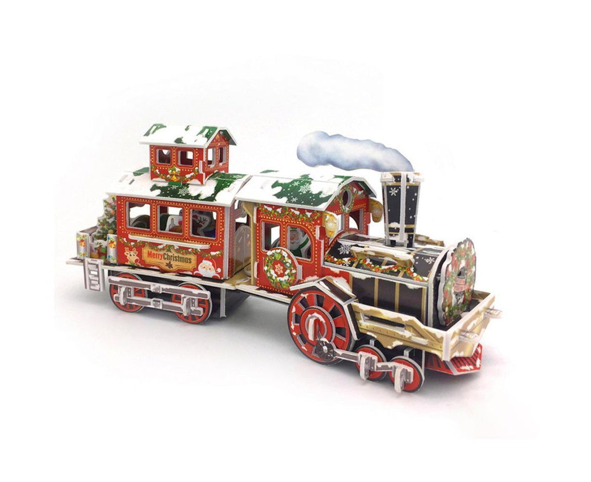 3D Christmas Train Jigsaw Puzzles Jigsaw Express for Christmas Birthday and Valentine Gift