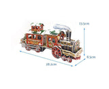 3D Christmas Train Jigsaw Puzzles Jigsaw Express for Christmas Birthday and Valentine Gift