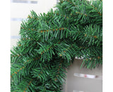 Christmas Wreaths for Front Door Outside, Wreaths for Christmas Decorations,12" Artificial Pine Christmas Wreath for Christmas Day Party - Green - 40cm