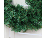 Christmas Wreaths for Front Door Outside, Wreaths for Christmas Decorations,12" Artificial Pine Christmas Wreath for Christmas Day Party - Green - 40cm