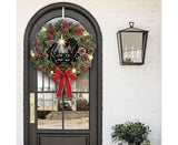 30cm Christmas Wreath for Nativity Scene, Christmas Decorations, Artificial Christmas Wreath