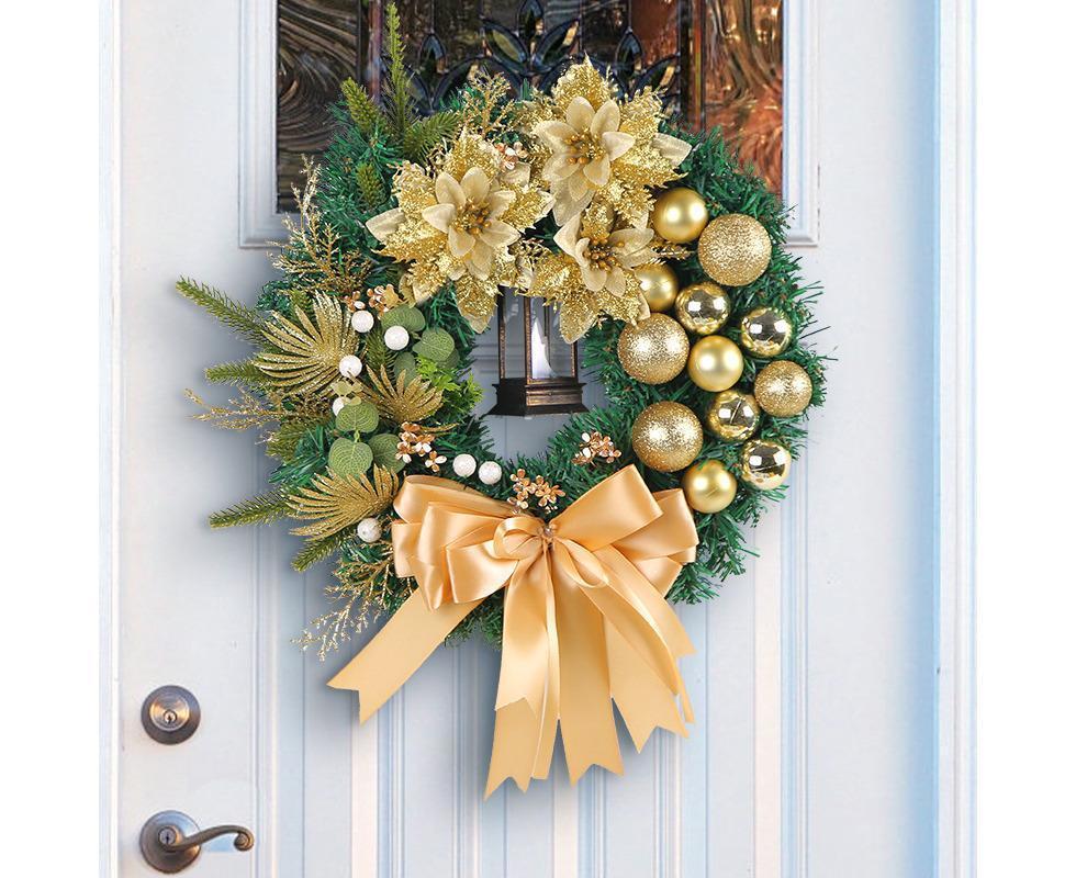 30cm, Christmas Decorations, Artificial Christmas Wreath, Christmas Party Supplies