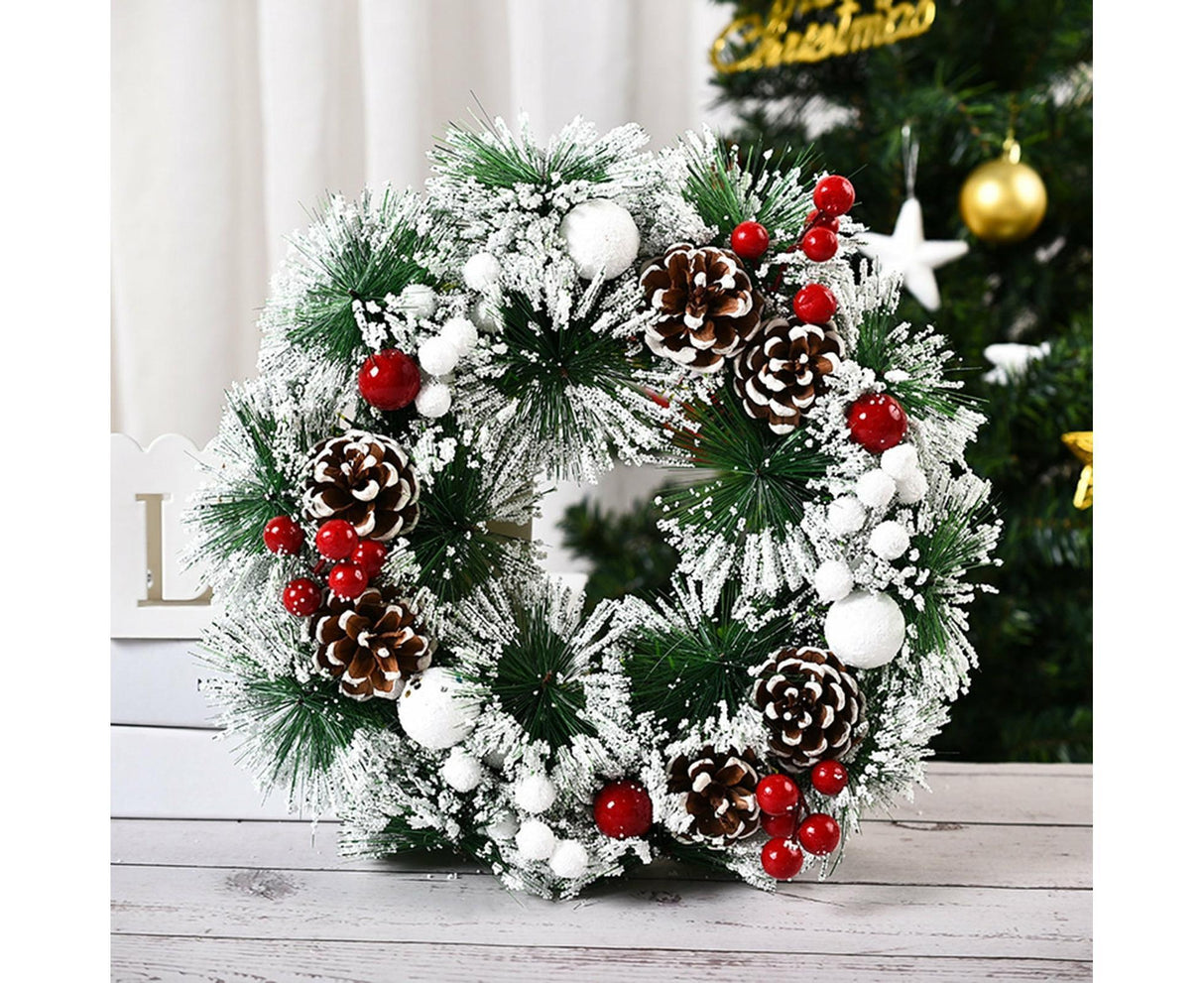 32cm Christmas Wreath, Artificial Christmas Garlands, Christmas Decoration, Christmas Ornaments