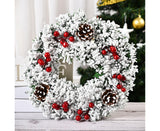 32cm Christmas Wreath, Artificial Christmas Garlands,, Christmas Decoration